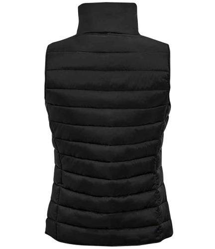 SOLS Ladies Wave Bodywarmer - Black - L